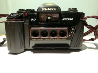 Nishika N8000 35mm 3D Quadra Lens Camera 2