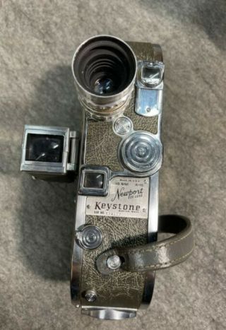 Vintage Keystone 16mm A - 15 Newport Deluxe Movie Camera