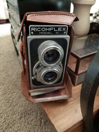 Vintage Ricohflex Model Vi Camera 1:3.  5/80mm Untouched