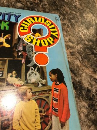 Vintage Curiosity Shop Activity Book From ABC Tv Series Saalfield Color Book 3