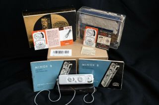 Minox B Camera W/ Leather Case