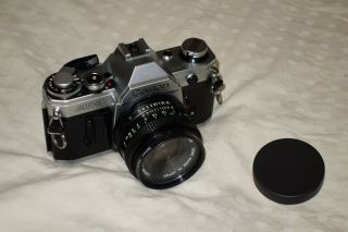Canon Ae - 1 35mm Camera - W/ 50mm Fixed & 80 - 200mm Zoom Lenses