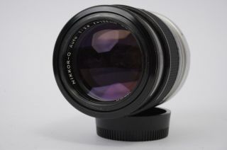 Nikon Nikkor - Q 135mm 1:2.  8,  Converted To Ai (nikon F Mount)