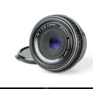 Lens SMC Pentax M 2.  8/40mm for Pentax K 2