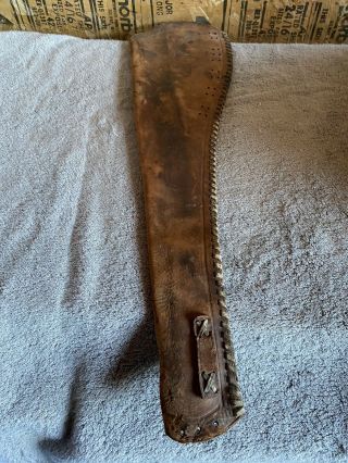 Vintage Leather Rifle Sheath Scabbard