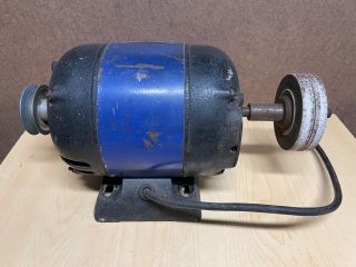 Vintage Craftsman dual shaft electric Motor 1/2 HP Ball Bearing 2