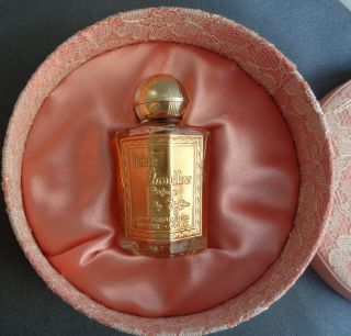Vintage White Shoulders Mini.  25 Oz Perfume In Pink Lace Round Gift Box