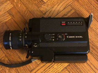 Canon 514 Xl Super8 Movie Camera Zoom 9 - 45mm F/1.  4