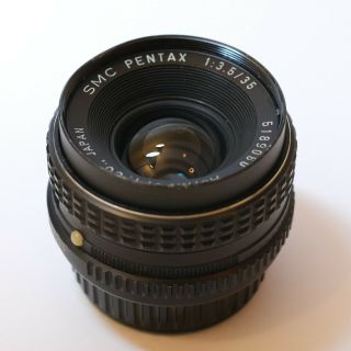 Smc Pentax K 35mm 1:3.  5 F/3.  5 Lens -
