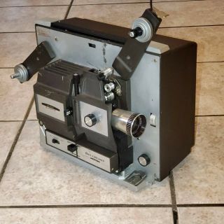 Vintage Bell & Howell Autoload 8 And 8mm Film Projector Model 456a