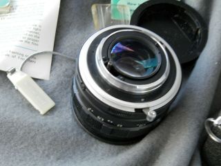 Vintage Minolta SR - 7 Camera,  Leica Meter 3,  Case,  Filter & 2 Lenses Estate Find 2