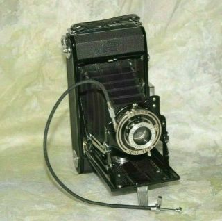 Zeiss Ikon Nettar 515/2 F 1:4.  5 10,  5cm - Vintage - Display - Read