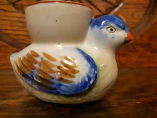 Occupied Japan Vintage Egg Cup Bird Design