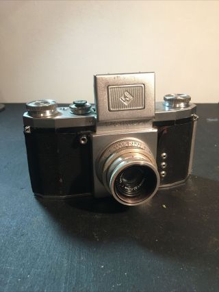 Praktica Fx 35mm Slr Film Camera Made In Germany Carl Zeiss Tessar 5cm