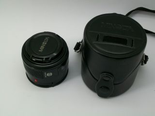 Minolta Maxxum Af 50mm 1.  4 Fast Functional Lens For Sony Alpha Reflex Cameras
