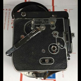 Orig Vintage Paillard Bolex Swiss Made H16 Reflex 16mm Movie Camera -