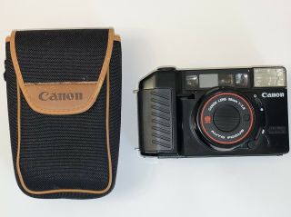 Vintage Canon Sure Shot Af35m Ii Autoboy 2 Camera Cafs 38mm 1:2.  8 W/case - Euc