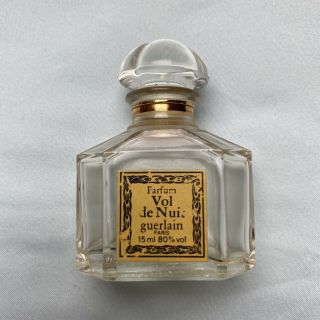 Vintage Perfume Bottle / Vol De Nuit By Guerlain 15ml