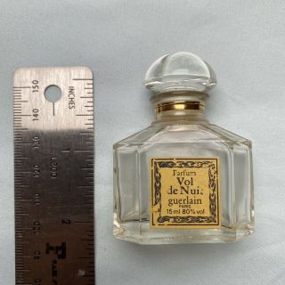 Vintage Perfume Bottle / Vol de Nuit By Guerlain 15ml 2