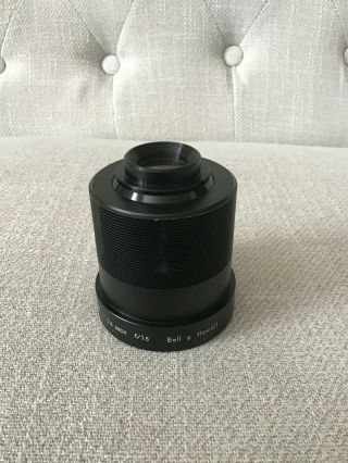Bell & Howell 16mm Projection Lens 1.  5 " F/1.  5 Made In Japan