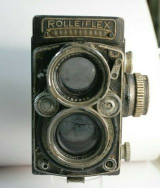Rollei Rolleiflex F 2.  8 w Carl Zeiss Planar 80mm F2,  8 Lens 2