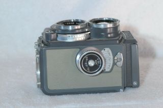 Rolleiflex Grey 4x4 Baby TLR Camera 3
