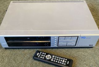 Vintage Rca Vcr Vhs Video Recorder Vmt285a With Remote