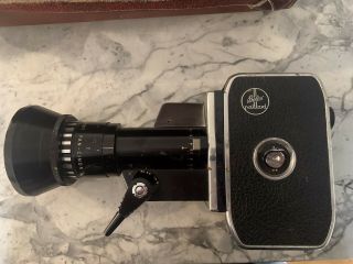 Bolex Paillard P1 Zoom Reflex 8mm Film Camera And Case 3