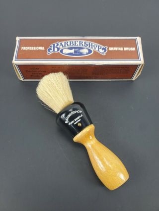 Vintage Franklin Barbershop Pure Bristle Shaving Brush 1976 Australia