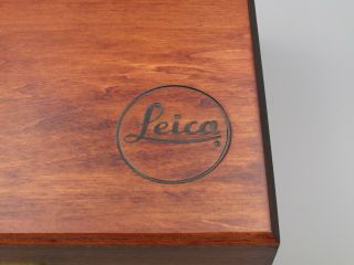 Leica Wooden Box Perhaps for Leitz Trinovid Binoculars (Wood Box Only) 2