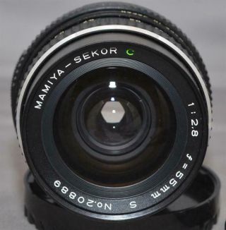 Mamiya - Sekor C1:2.  8 / 55mm S Wide Angle Lens For Mamiya M645 & Others