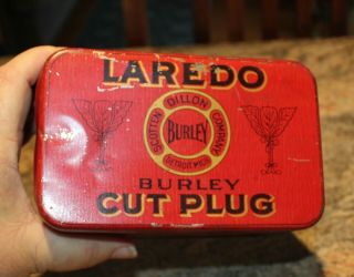 Vintage Laredo Tobacco Tin