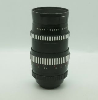 Meyer Optik 135mm F/2.  8 Orestor Lens Exakta Mount