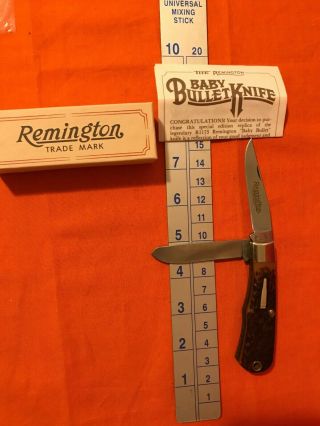Vintage Remington 1983 Baby Bullet,  R 1173 Pocket Knife Usa