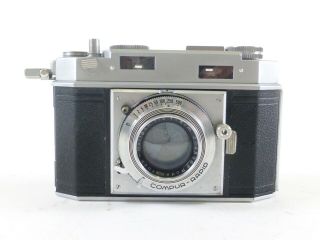 Agfa Karat 36 Rangefinder Film Camera With A Rodenstock - Heligon 5cm F/2 Lens,  Ec