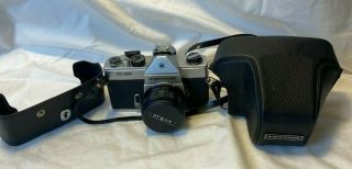 Argus/cosina Stl1000 35mm Slr Film Camera Cosinon 50mm F1.  8 Lens,  Leather Case
