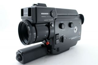 Exc,  5 Elmo 8 Sound 2600af Macro 8mm Movie Camera From Japan