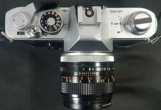 Canon FTb QL 35mm SLR Film Camera FD 50mm f1.  4 SSC Lens 2