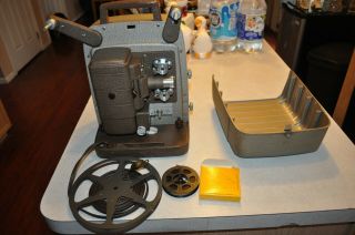 Vintage Bell & Howell Model 253r 8mm Film Projector And Great