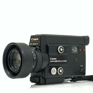 Canon 8 Auto Zoom 512xl Electronic 8mm Movie Camera [hj]