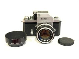 Nikon F 35mm film SLR camera FTN Photomic Finder,  50mm f/1.  4 Nikkor Lens 2