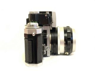 Nikon F 35mm film SLR camera FTN Photomic Finder,  50mm f/1.  4 Nikkor Lens 3