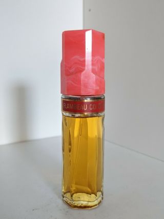Vintage Faberge Flambeau Cologne Spray 1oz 75 Full