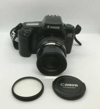 Canon Ef 35 - 105mm Ultrasonic Zoom Lens With Canon Eos 1000fn 35mm Film Camera