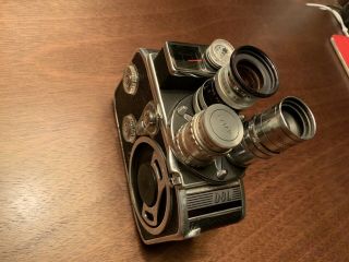 Bolex D8l 8mm Movie / Cine Camera,  Switar Lens