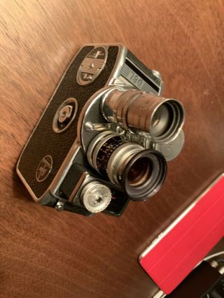 Bolex D8L 8mm Movie / Cine Camera,  Switar Lens 2
