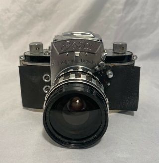 Ihagee Exa 35mm Slr Film Camera W/ 35mm F2.  8 Lens