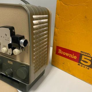 Vintage Kodak Brownie 500 8mm Model C F/1.  6 Automatic Movie Projector 1950s 3