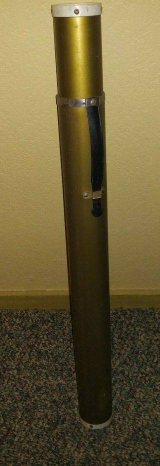 Vintage Rod Caddy Travel Tube 3ft To 5ft