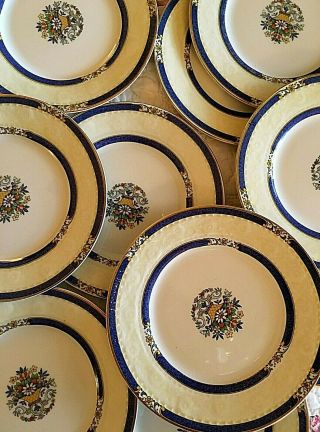 Vintage Appetizer Small Plates Bread Plates Alfred Meakin English Porcelain Set
